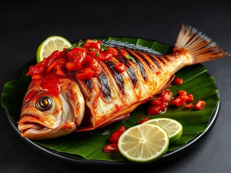 Sambal Grilled Fish 1