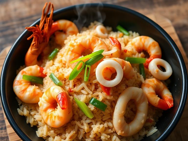 Seafood Fried Rice 1