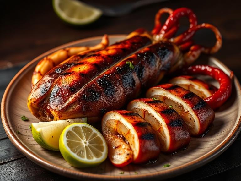 Grilled Squid 1